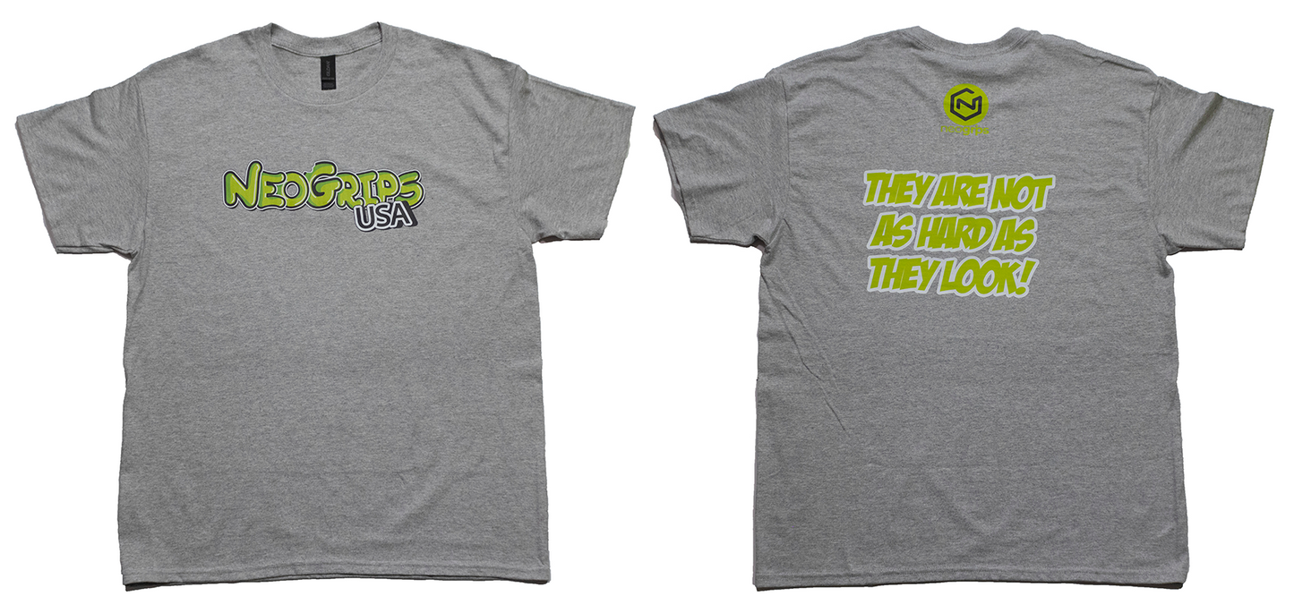 Neogrips USA T-Shirt - "Not As Hard As They Look"
